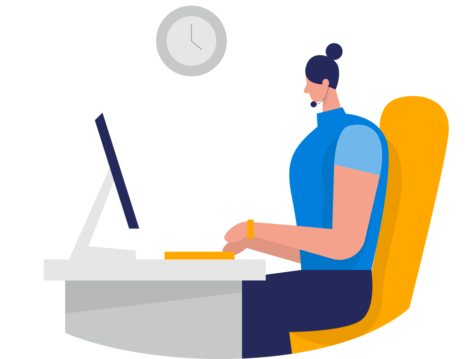 🦆 illustration _Customer Service_